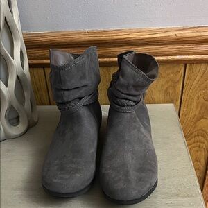 Arizona Jean Company Charcoal Ankle Booties